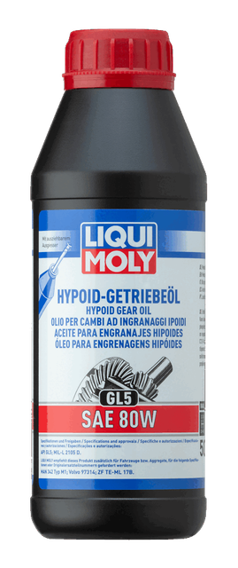 Hipoīdā transmisijas eļļa (GL5) SAE 80W