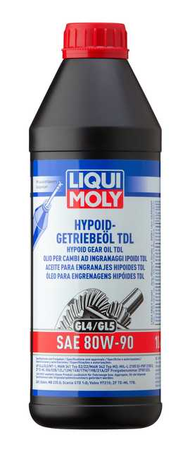 Hipoīdā transmisijas eļļa (GL4/5) TDL SAE 80W-90