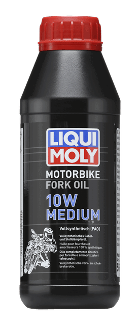 Motociklu dakšu eļļa 10W vidēja