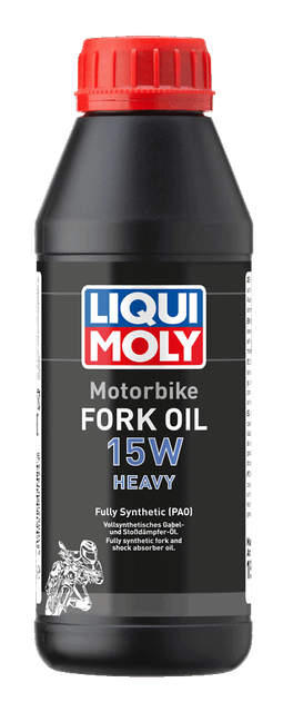 Motociklu dakšu eļļa 15W smaga