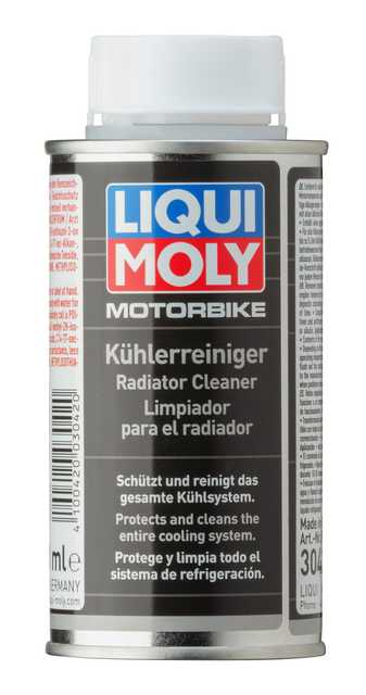 Motociklu radiatora tīrītājs