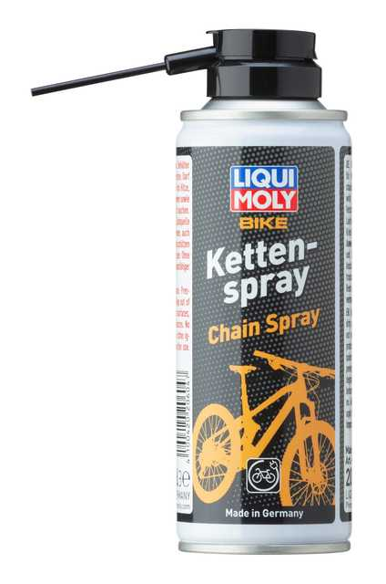 Velosipēda ķēdes aerosols