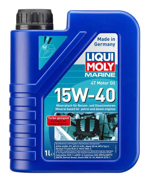Marine 4T motoreļļa 15W-40