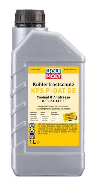 Dzesēšanas šķidrums un antifrīzs KFS P-OAT GE