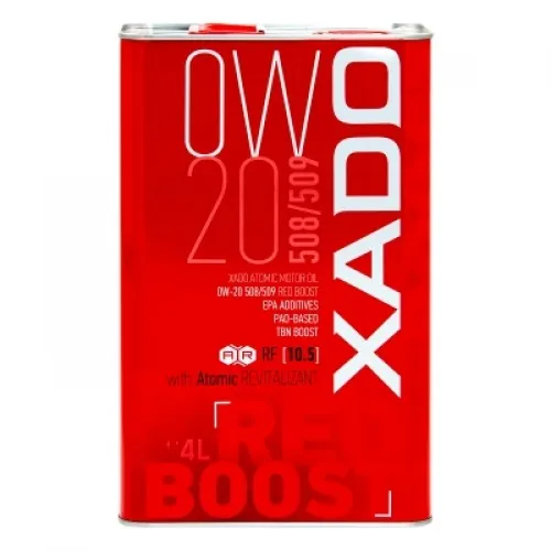 0W-20 508/509 RED BOOST XADO OIL 4L