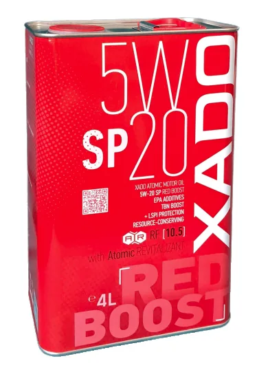 5W-20 SP RED BOOST XADO OIL 4L
