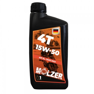MOLZER 4T 15W50 SL/JASO MA2 1L                         MOLZER