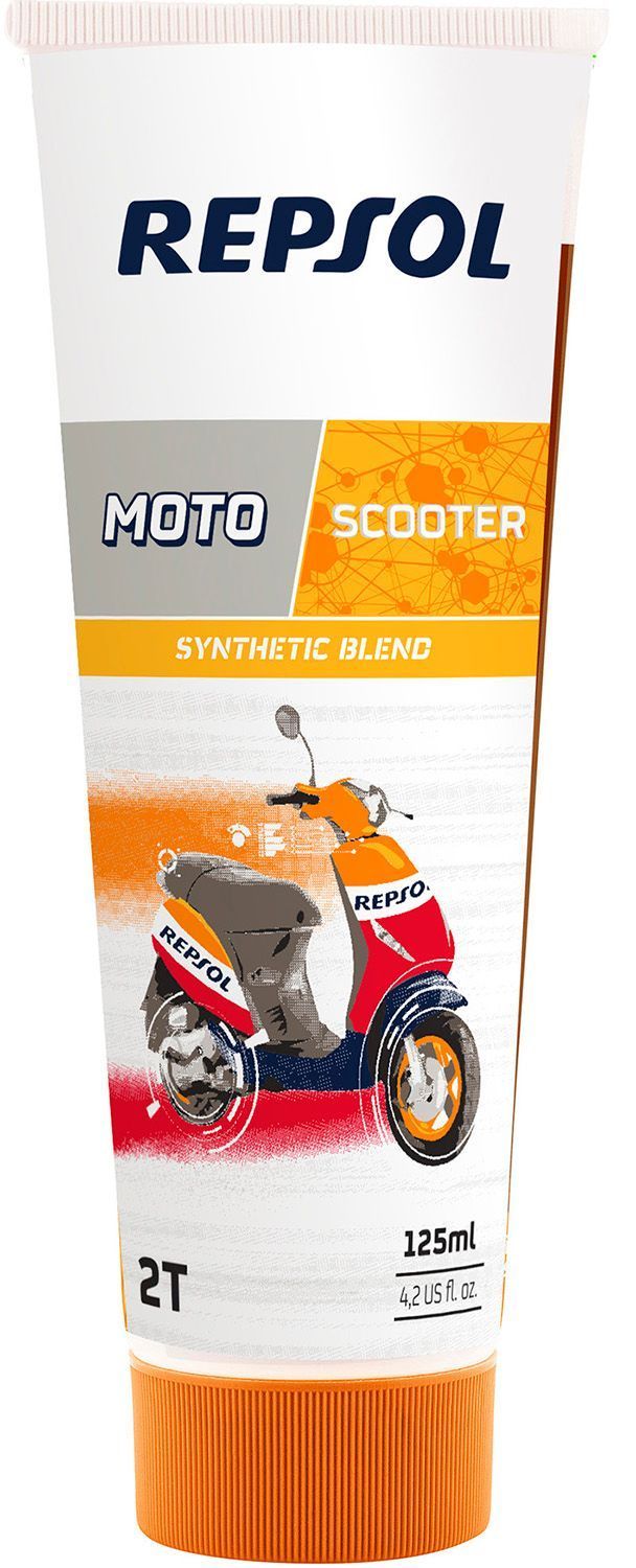 REPSOL 2T MOTO SCOOTER motoreļļa 0.125L