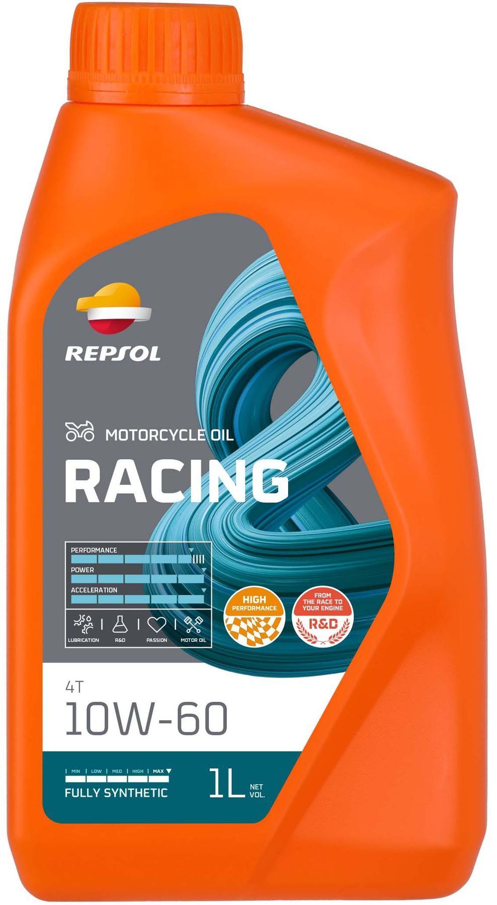 REPSOL MOTO RACING 4T 10W60 1L                         REPSOL