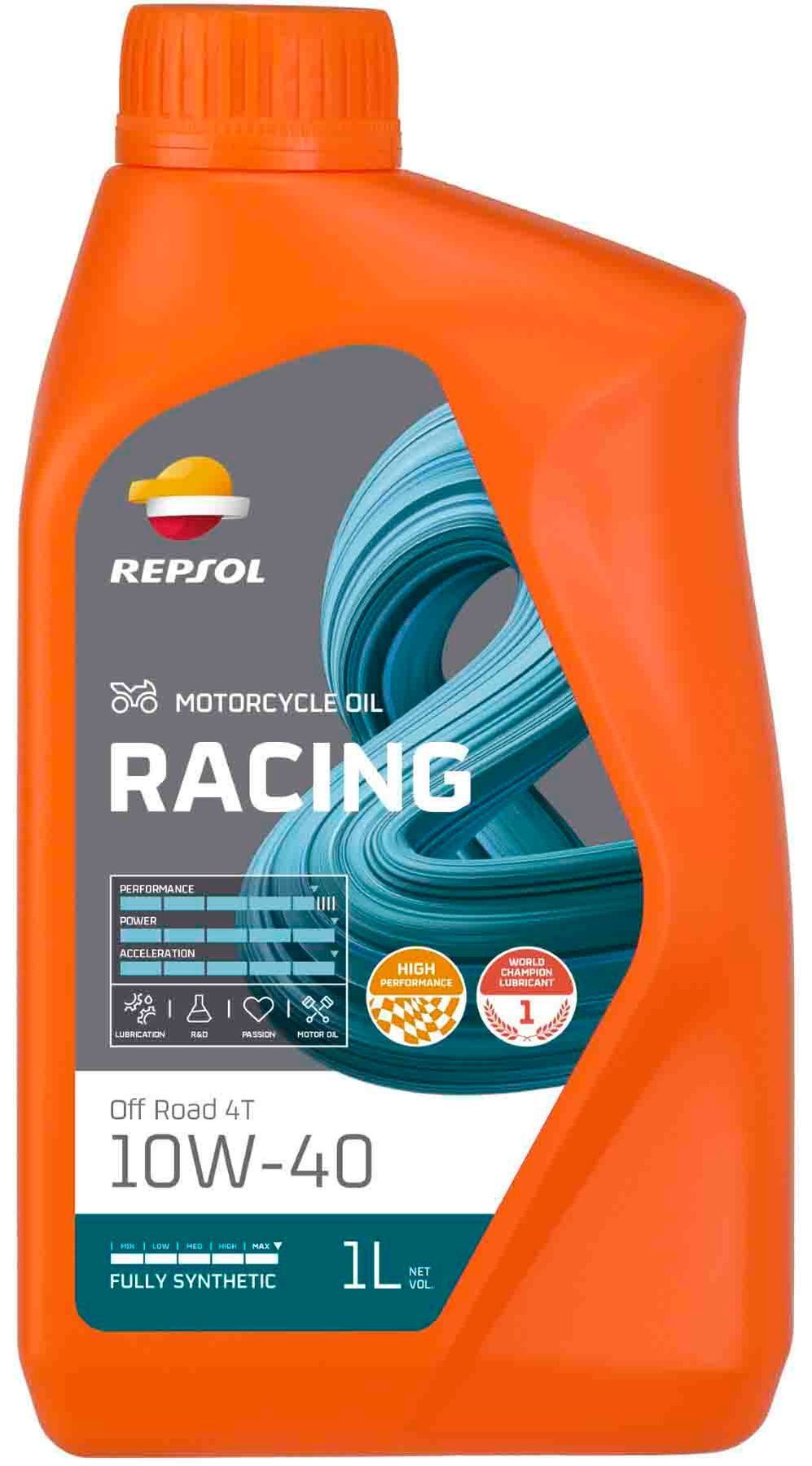 REPSOL RACING OFF ROAD  4T 10W40 1L