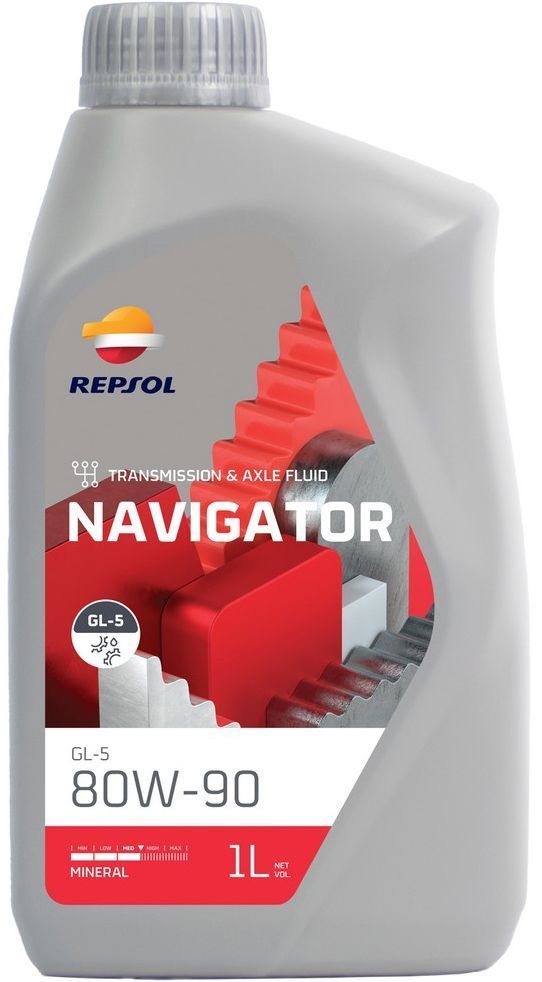 REPSOL NAVIGATOR GL-5 80W90 transmisijas eļļa 1L                         REPSOL