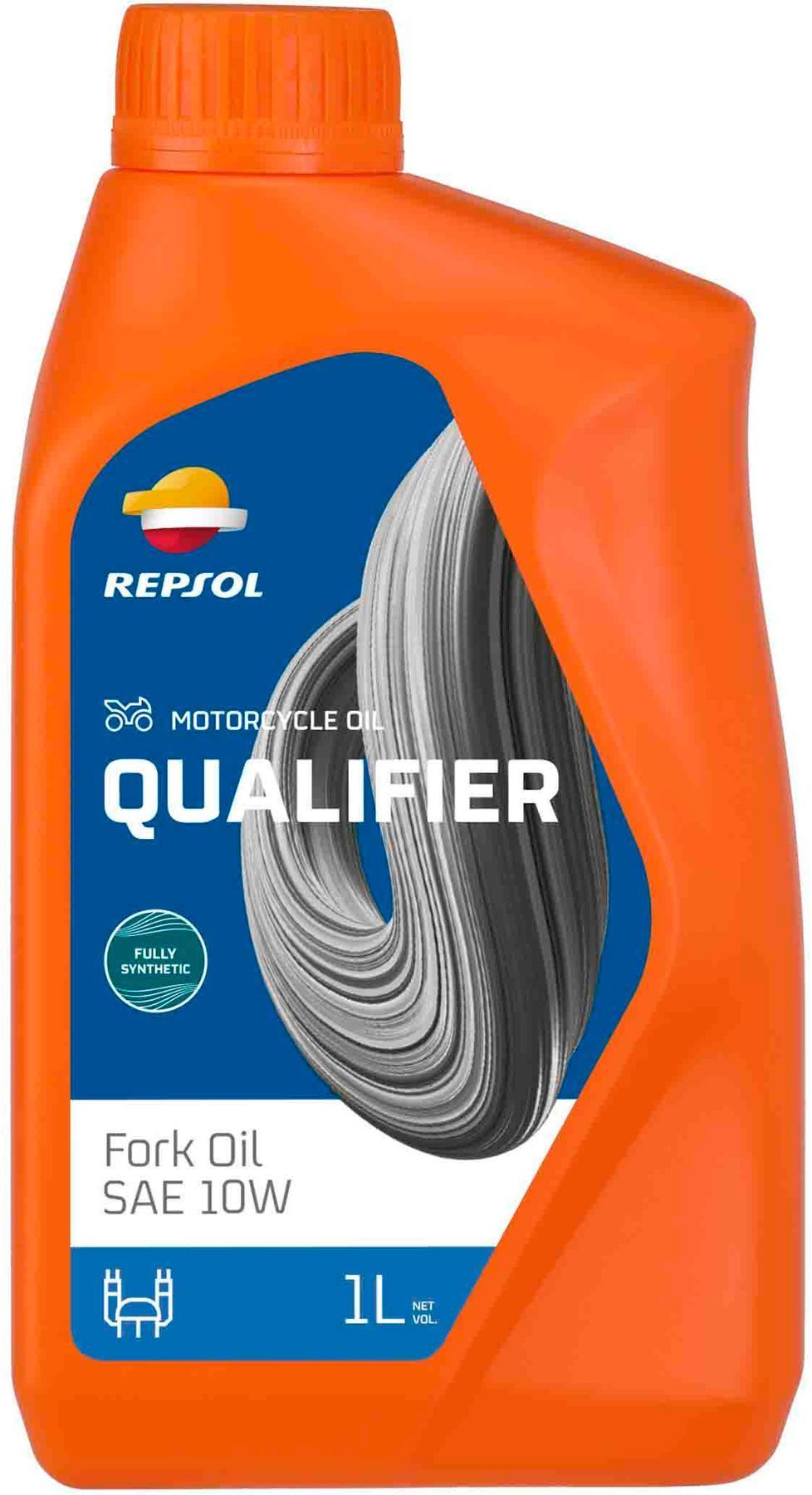 REPSOL QUALIFIER FORK OIL 10W 1L                         REPSOL