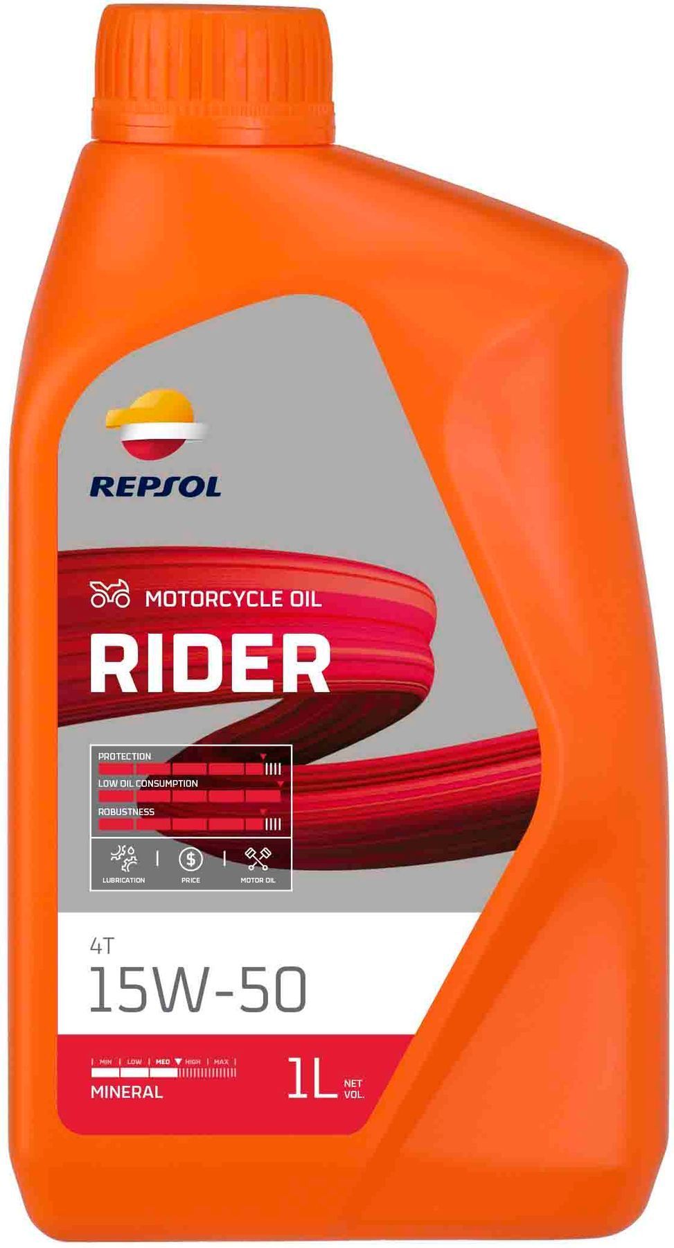REPSOL MOTO RIDER 4T 15W50