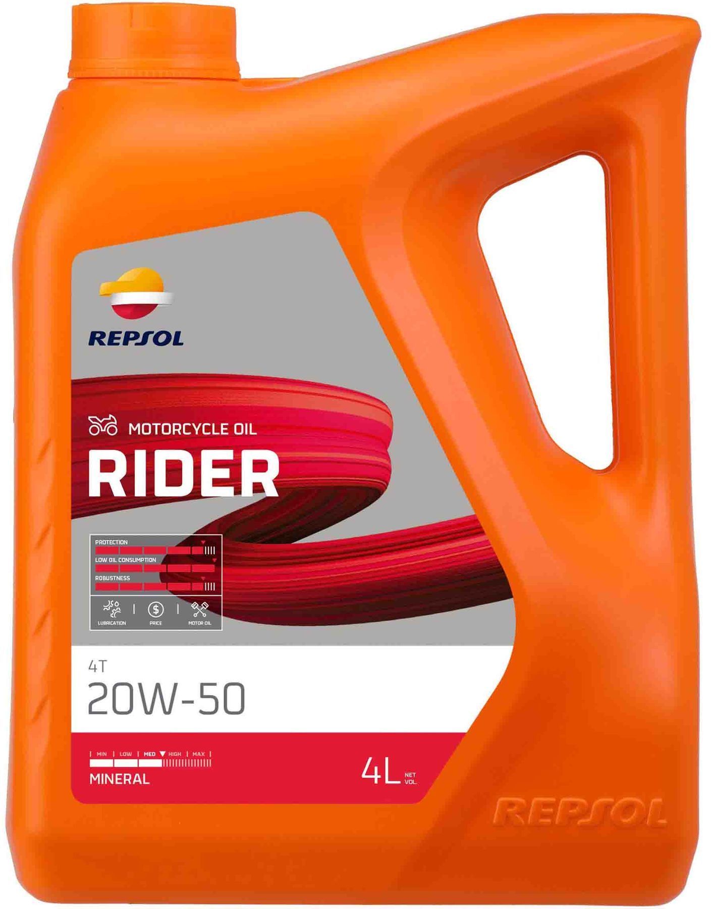 REPSOL MOTO RIDER 4T 20W-50